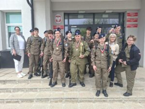 kadeci z dyplomem za zajęcie III miejsca